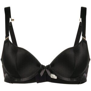 Bordelle / Signature Silk Push-Up Bra / Size Medium (32D/34C)